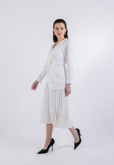 2305010-قميص بطبعة زهور أنيقة