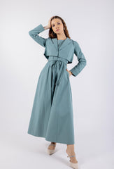 Lapel Detail Cropped Jacket