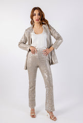 Sequin Embellished Blazer