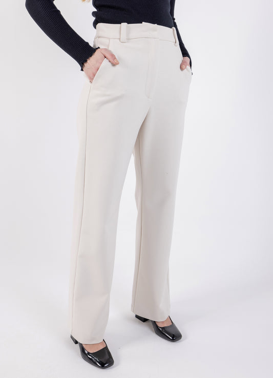 Elegant Wide-Leg High-Waist Pants
