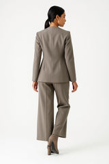 Amara Embellished Tailored Wrap Jacket