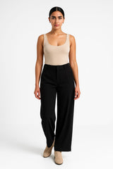 Amara Elegant Wide-Leg Tailored Pant