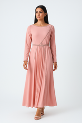 Elegant Embellished Evening Dress