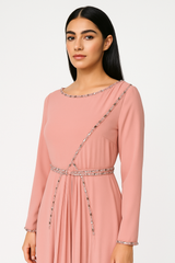 Elegant Embellished Evening Dress