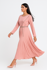 Elegant Embellished Evening Dress