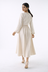 The Elara Flow Midi Skirt