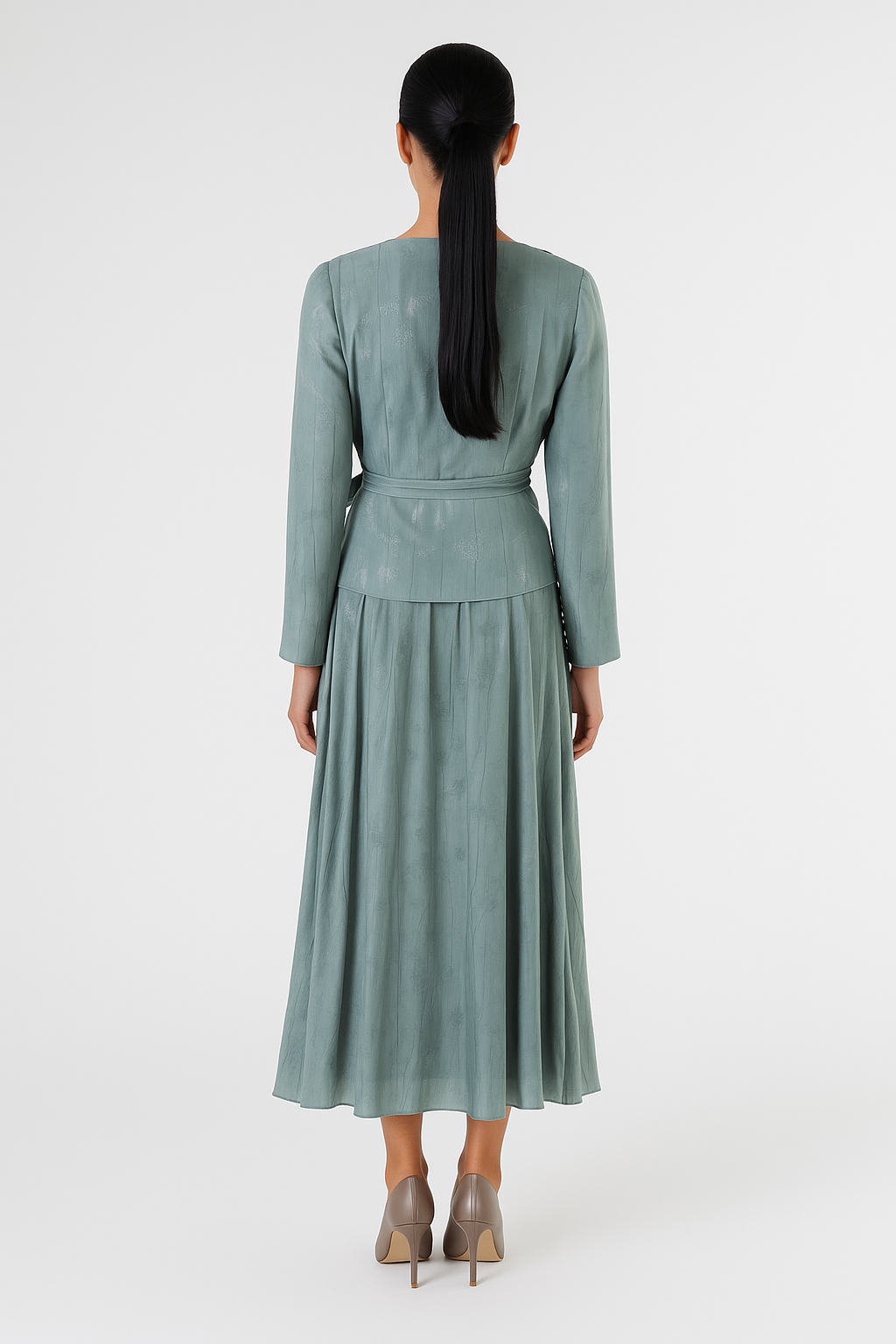 Embellished Wrap Top - Montania Shop