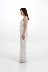 بنطال واسع من الدانتيل