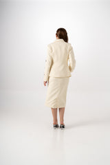 Embellished Crystal Detail Blazer