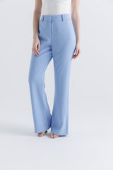High-Waisted Tailored Wide-Leg Pants