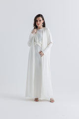 كارديغان مفتوح طويل بقصة انسيابية