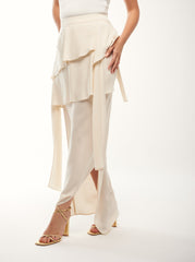 ✨ تنورة ماكسي بطبقات كشكش أنيقة ✨ أناقة انسيابية لإطلالات النهار والمساء