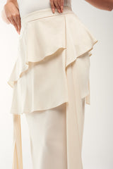 ✨ تنورة ماكسي بطبقات كشكش أنيقة ✨ أناقة انسيابية لإطلالات النهار والمساء