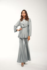 ✨ High-Waisted Flowy Wide-Leg Pants ✨ Elegance in Motion for Sophisticated Styling