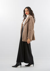 2322001-Faux Fur Jacket - Montania Shop
