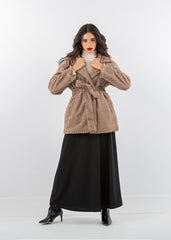 2322001-Faux Fur Jacket - Montania Shop