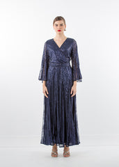 2306135-Sequin Maxi Dress - Montania Shop