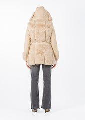 2322004-Faux Fur Jacket - Montania Shop