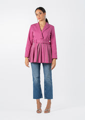 2303215-2303215-Pleated Peplum Jacket - Montania Shop