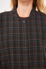 سترة بومبر منقوشة بأزرار