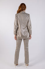 Sequin Embellished Blazer