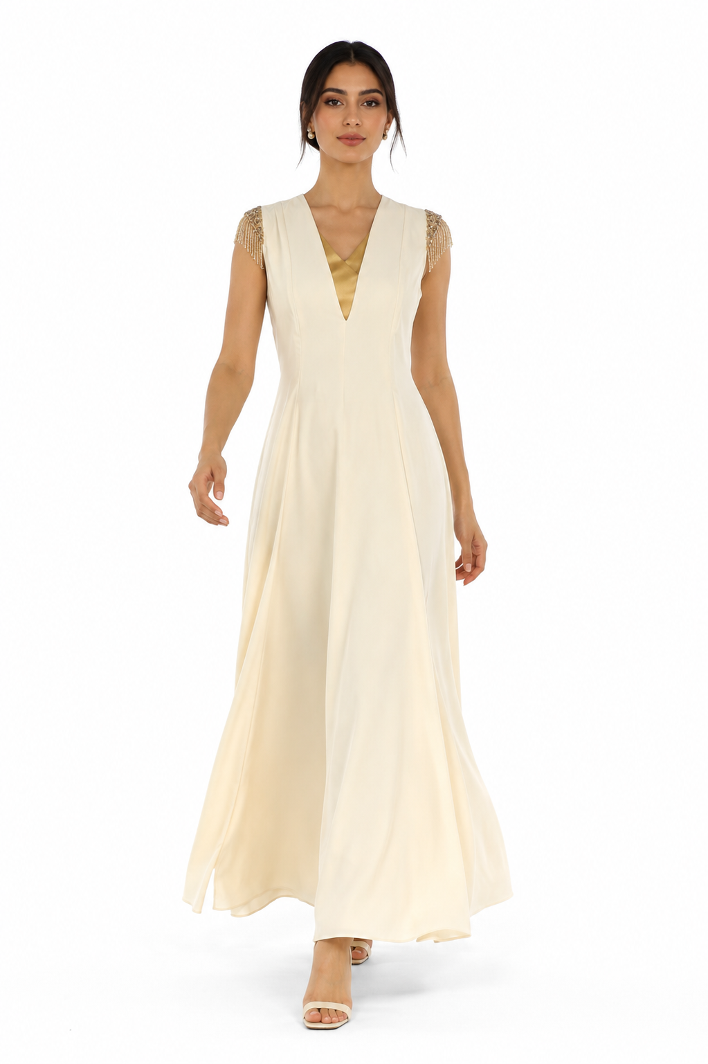 Aurielle Embellished Maxi Dress
