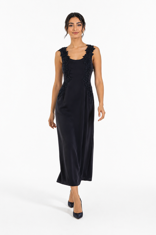 Elara Embellished Maxi Dress