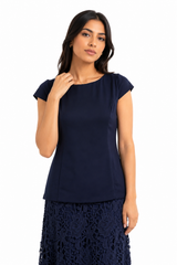 Celeste Lace Hem Maxi Dress