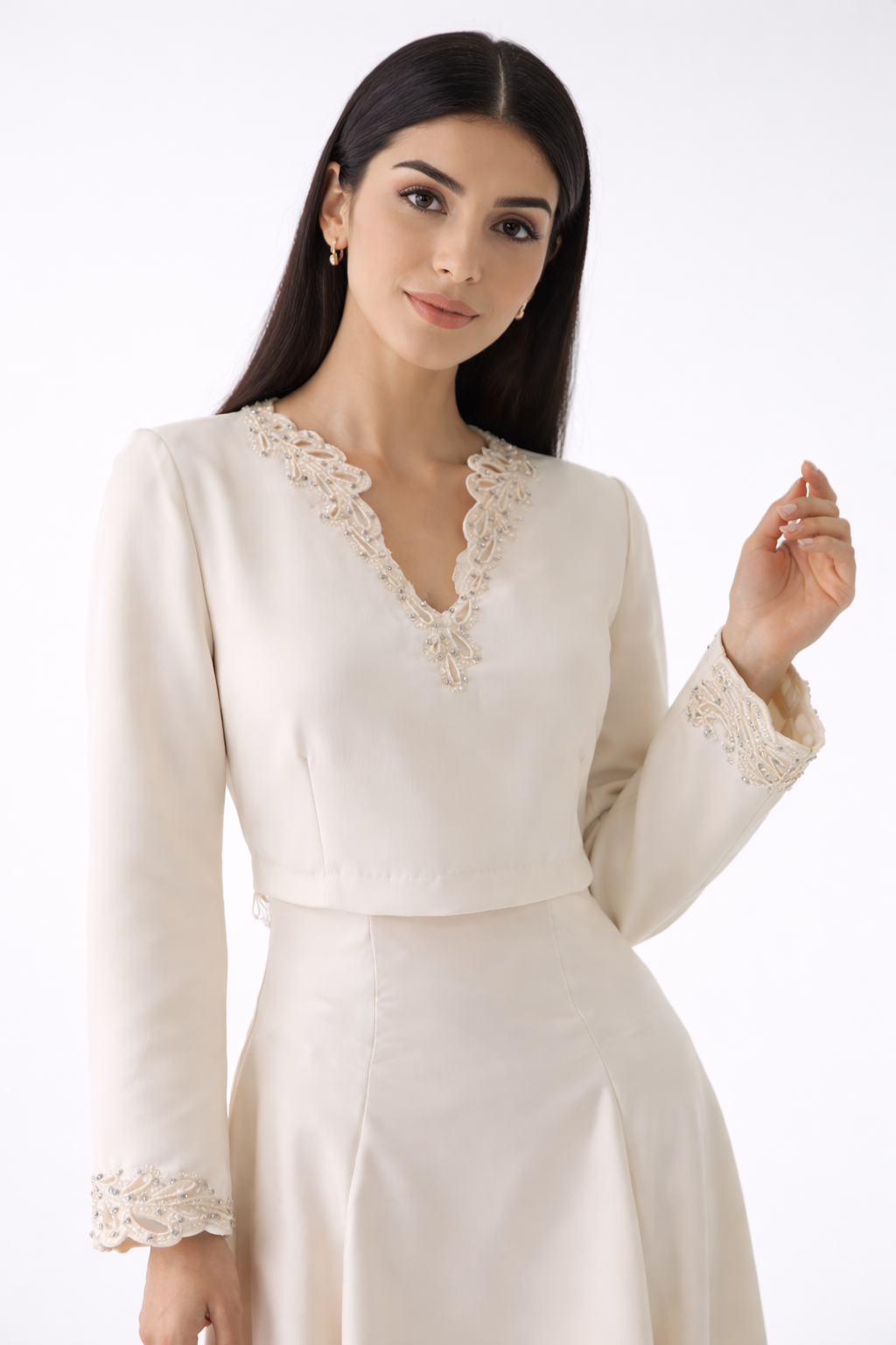 The Amara Embellished Crop Top