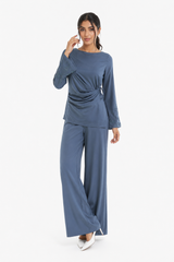 Fluid Wide-Leg Pants