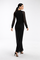 Elegant Embellished Sheer Shirt