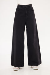 Wide Leg Classic Denim Jeans